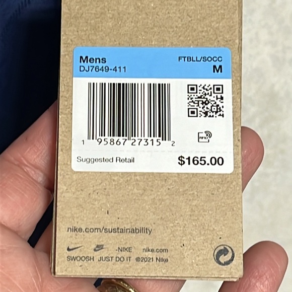 PSG Paris Saint Germain Nike Vapor Match Jersey DJ7649-411 NEW medium men’s - Picture 2 of 12